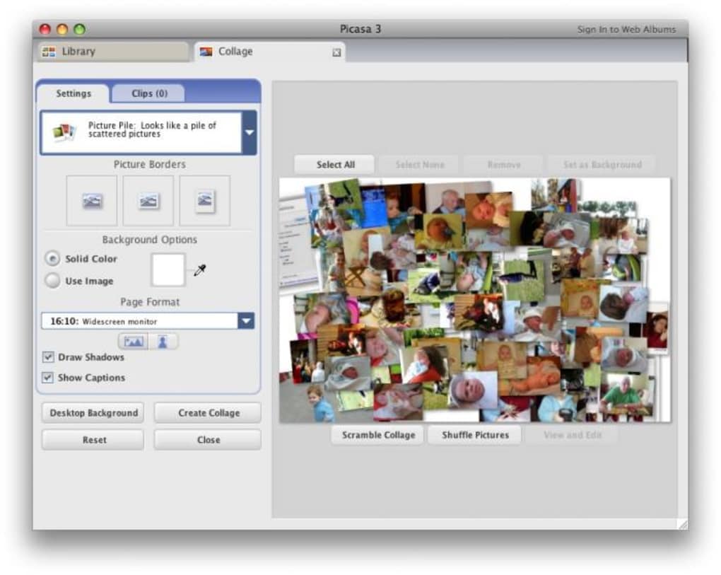 Picasa 4.1 Free Download For Mac